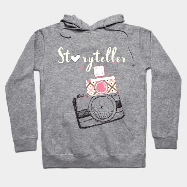 storyteller Hoodie by Leap Arts